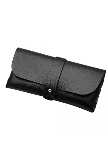 FOUNCY Étui à lunettes de soleil portable Lunettes De Soleil En Cuir Étui À Lunettes Lunettes De Soleil Lunettes Sac Souple É