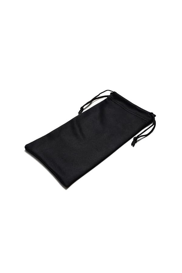 SayfuR 1 PC tissu doux étanche lunettes de soleil sac microfibre poussière pochette de rangement lunettes sac de transport Po