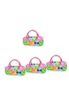 CIYODO 4 Pièces Portable Créatif Pour Enfants Récipient à Verres à Lunettes Enfant Sac De Rangement Pour Lunettes De Soleil D
