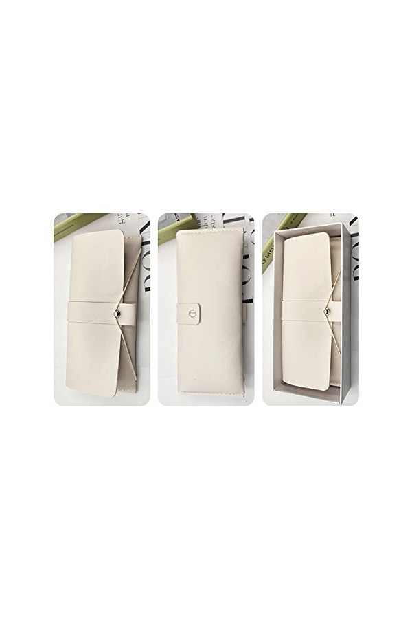 GALSOR Étui à lunettes pliable triangulaire Lunettes légères lunettes de soleil myopes presbytes étui à lunettes mince décont