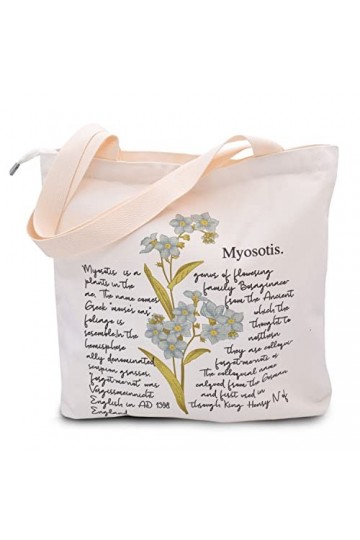 Sac en toile Femmes Hommes Tote Bag Grand sac à main Shopper avec poche intérieure zippée Mode Sac à bandoulière imprimé pour