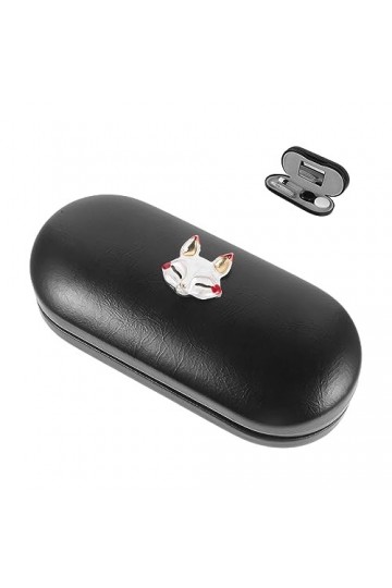 Lurrose Un Raccord 1 Ensemble Boîte À Lunettes Couronne Dur À Lunettes Voyage Lunettes Organisateur Divers Porte-Lunettes Lun