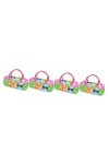 SOIMISS 4 Pièces Portables Créatives Pour Enfants Étui À Lunettes De Dessin Animé Sac De Rangement De Lunettes De Soleil Doub