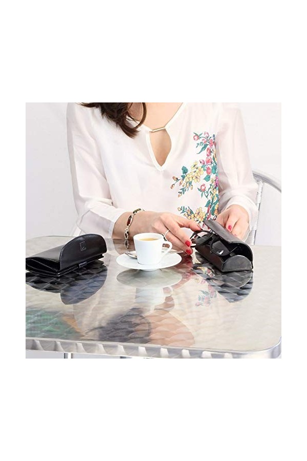 TK 1979 - Pack Cadeau Femme/étui à Lunettes Cuir Noir TK 1979 / Noel Anniversaire