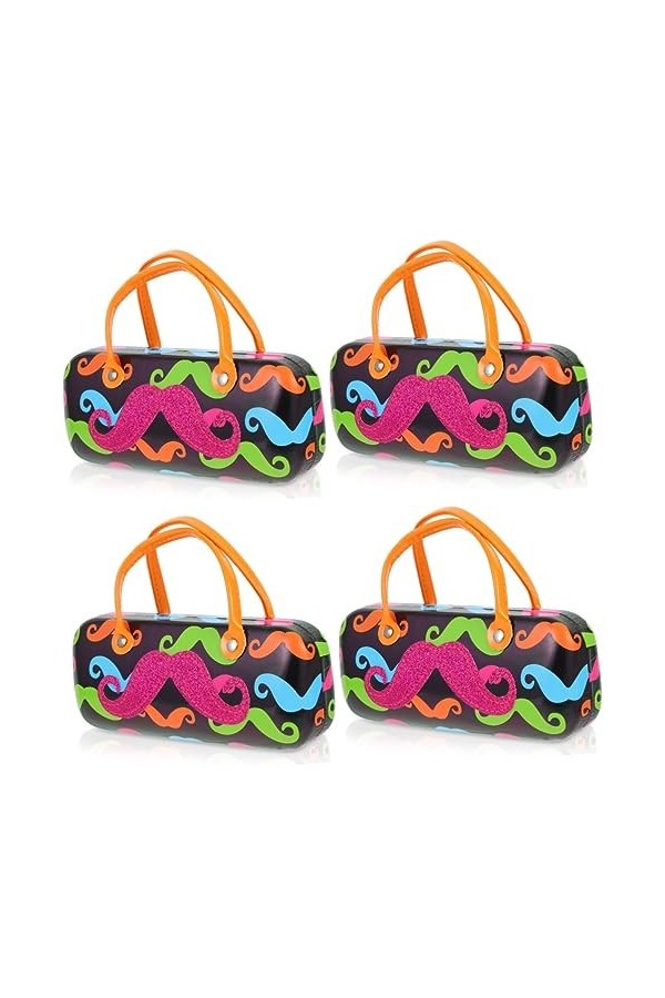 SOIMISS 4 Pièces Étui À Lunettes Pour Enfants Sacs De Rangement Pour Voyage Conteneurs De Voyage Cosmétiques Mini Conteneurs 