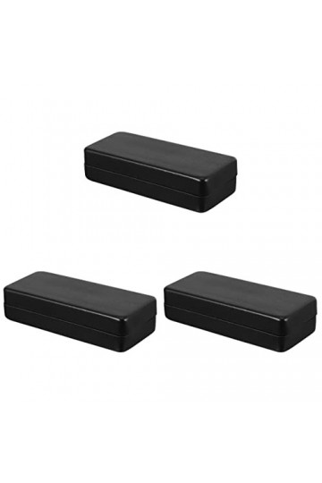 Adorainbow 3 Pièces Étui à Lunettes Porte-lunettes Étui Rigide Pour Lunettes Organisateur De Lunettes Pochette De Rangement P