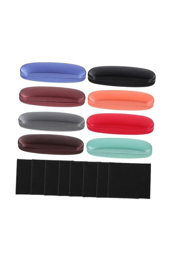 ABOOFAN 1 Set Étui Organisateur De Lunettes De Soleil Fibre Superfine Porte-Lunettes De Soleil Étui À Lunettes De Soleil Coqu