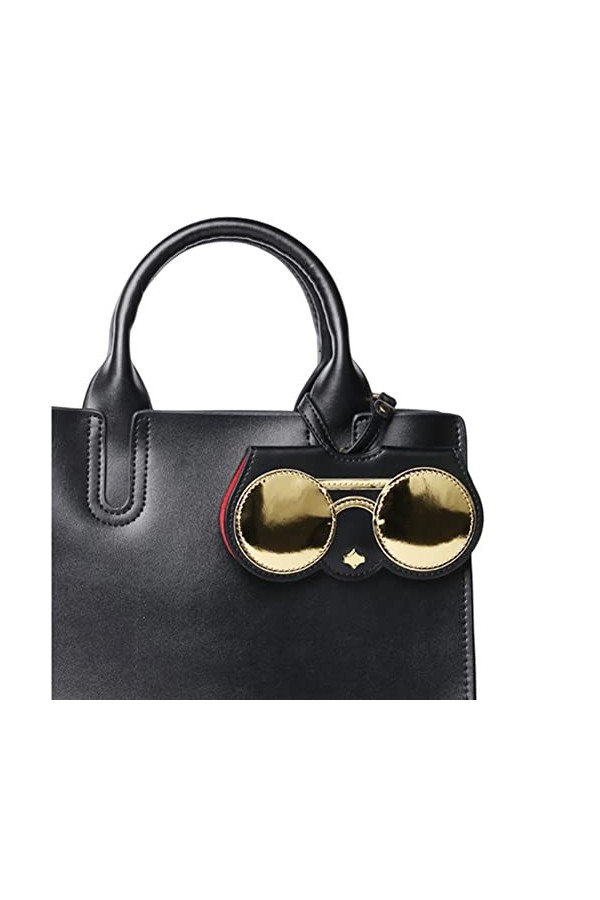 ZKYUCHUN Cas de lunettes, lunettes de soleil anti-pression portables Sac de rangement de lunettes de rangement, clip de lunet