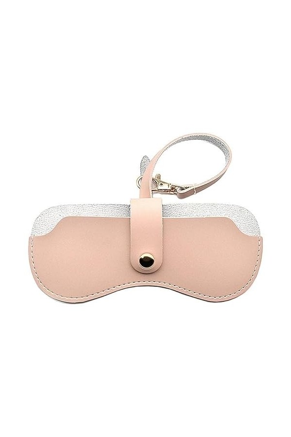 AttreX Étui à lunettes en cuir portable avec étui à lunettes étui à lunettes ultra-mince Boîtes Color : Only Gray Bag, Size 