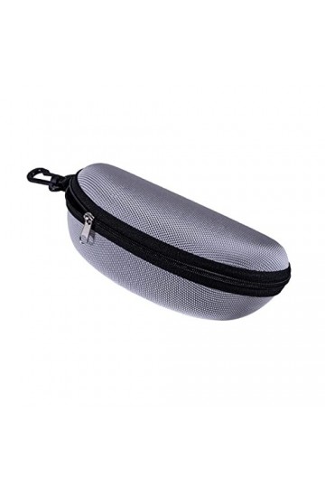 SayfuR Lunettes miroir boîte sac noir crochet Compression lunettes de soleil boîte étui à lunettes de soleil Color : Dark Bl