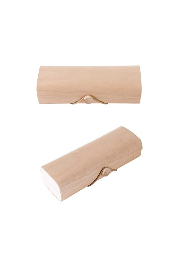 UNbit Lunettes de soleil étui Vintage lunettes de soleil porte-lunettes rétro boîte sac étuis lunettes accessoires Boîtes