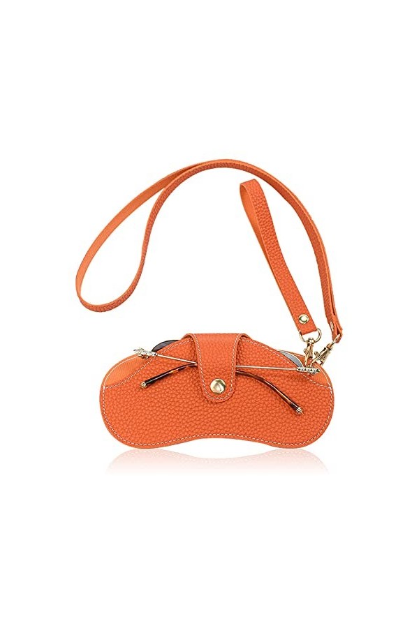 UNbit Étuis for lunettes de soleil Lunettes de soleil de couleur unie Sac Lunettes Housse de protection Étui à lunettes en cu