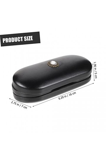 ULTECHNOVO 1 Ensemble Étui À Lunettes À Double Usage Étui De Rangement De Lunettes De Soleil Étui À Lunettes DExtérieur Étui