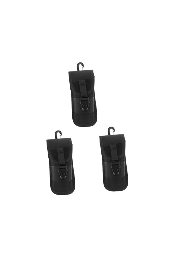 Toddmomy 3 Pièces à Lunettes De Soleil Suspendu à La Taille Lunettes à Lunettes Rigide Porte-lunettes De Lunettes Boîte De Co