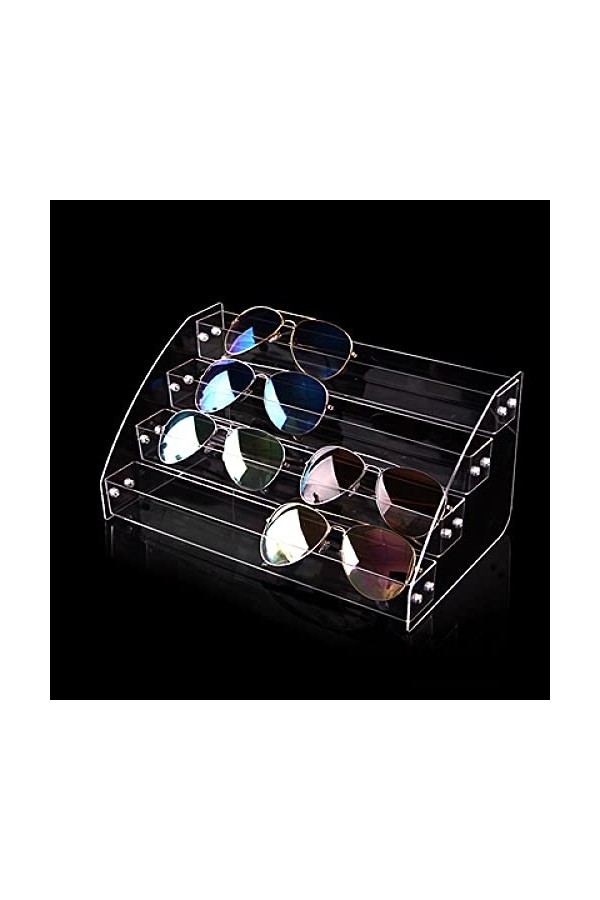 MHBY Boîte de Rangement pour Lunettes de Soleil, boîte de Lunettes de Soleil en Acrylique Multicouche, Organisateur de Lunett