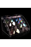MHBY Boîte de Rangement pour Lunettes de Soleil, boîte de Lunettes de Soleil en Acrylique Multicouche, Organisateur de Lunett