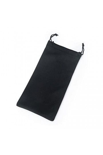 AttreX 10 pièces pochettes for lunettes de soleil pochette anti-poussière en tissu doux lunettes optiques sac de transport Bo