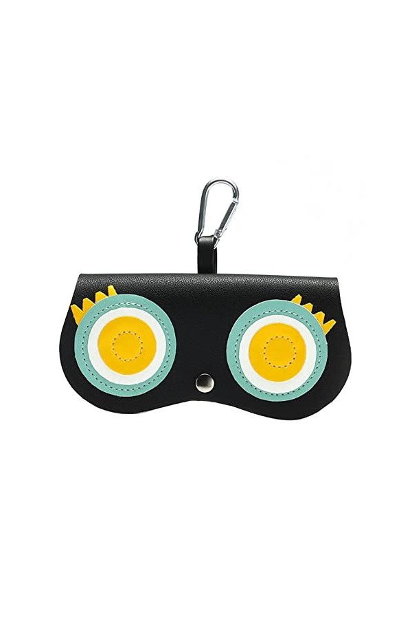 SayfuR Sac à lunettes mignon étui à lunettes Ins boîte à lunettes de soleil Portable Portable stockage lunettes de soleil hou