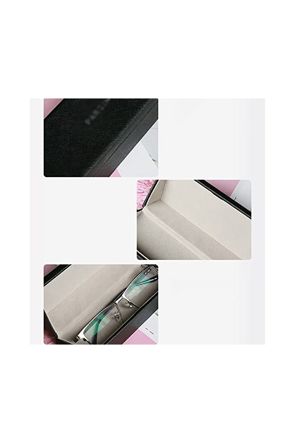 BDRAW Étui à Lunettes for Hommes et Femmes étui à Lunettes Universel Simple étui à Lunettes Portable étui à Lunettes Coque Du