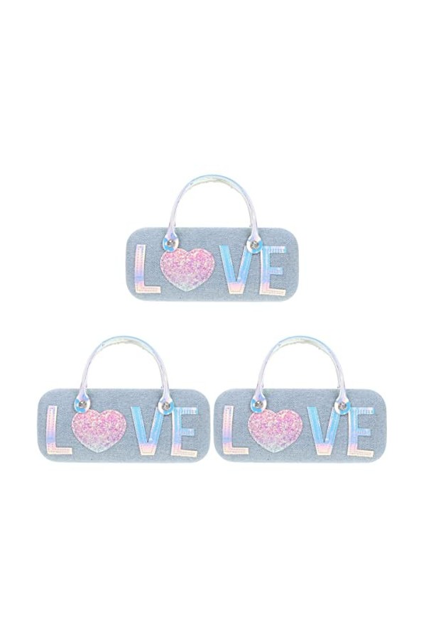 BREWIX 2 pièces Dessin animé visière Lunettes de Soleil Fosse Lunettes de Soleil for Hommes étui à Lunettes Mignon étui à Lun