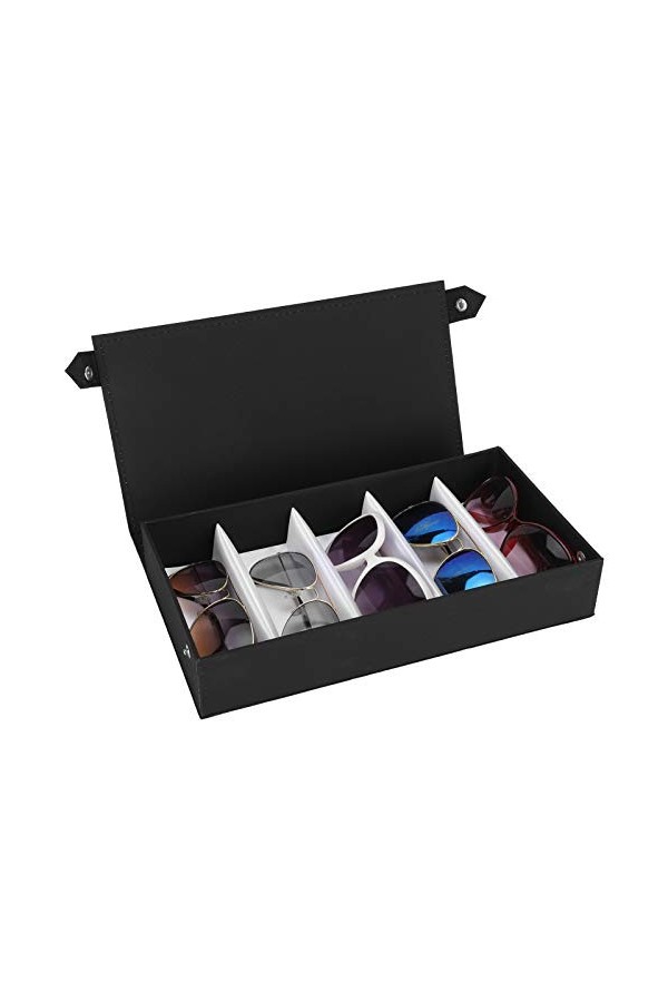 Organisateur de lunettes de soleil, étui de protection pour lunettes de soleil résistant à lusure, lunettes légères à linté