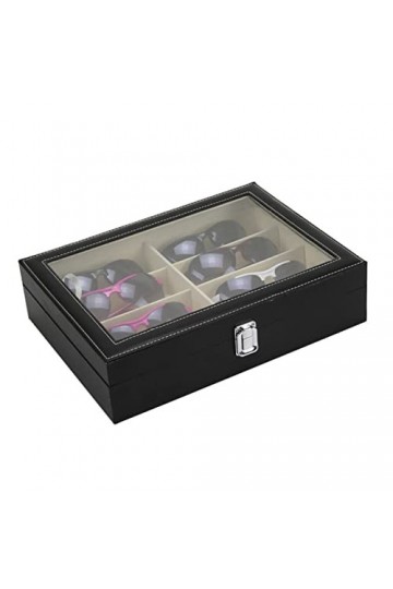 Cabilock 8 Porte-lunettes De Soleil Organisateur De Lunettes Étui à Lunettes Étuis à Lunettes Femme Lunettes De Soleil De Qua