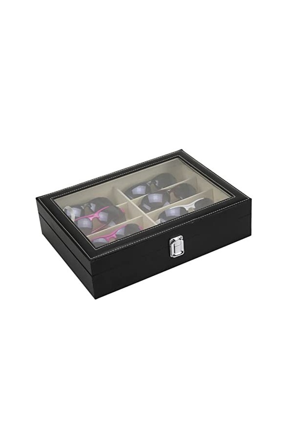 Cabilock 8 Porte-lunettes De Soleil Organisateur De Lunettes Étui à Lunettes Étuis à Lunettes Femme Lunettes De Soleil De Qua