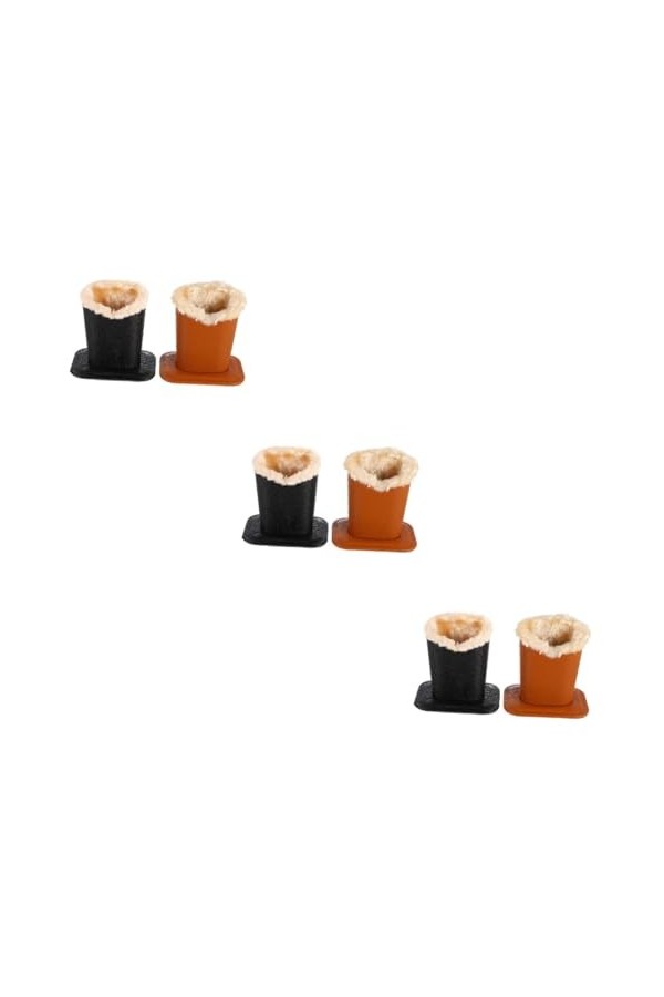 SOIMISS 6 Pcs Lunettes Présentoir À Pinceaux De Maquillage Étuis À Lunettes En Cuir Support De Lunettes Étuis À Lunettes Lune