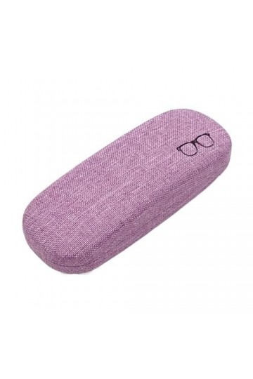 SayfuR Étui à lunettes coque dure tissus de lin étuis à lunettes couverture de protection for hommes femmes lunettes de solei