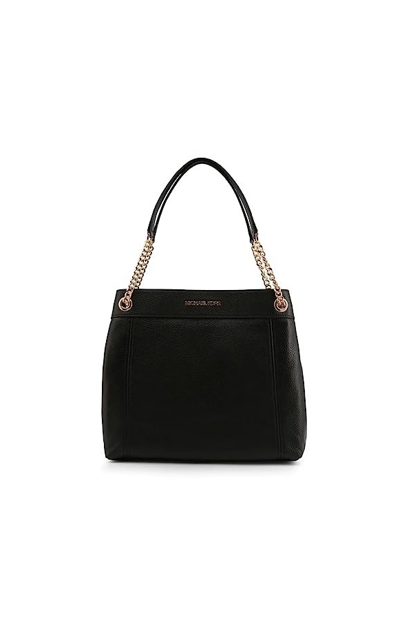 Michael Kors Jet Set Item Large Chain Shoulder Tote - Black