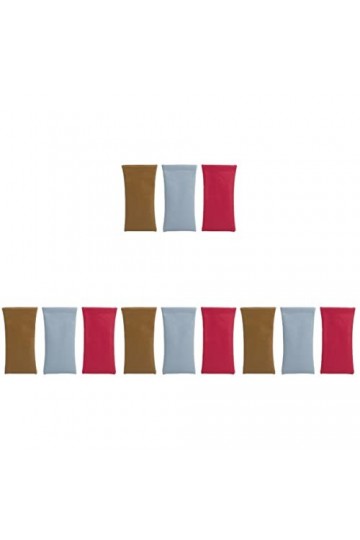 FRCOLOR 12 Pièces Sac à Lunettes Organisateur Portatif De Lunettes De Soleil Lunettes De Mode Pour Femmes Pochette Souple Pou