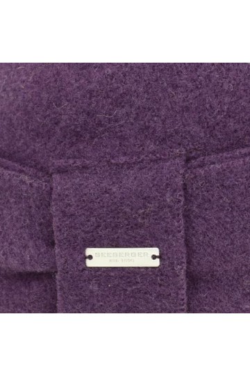 Seeberger Litika Bonnet en laine cuite pour femme dhiver, Garnet 76, 55-58