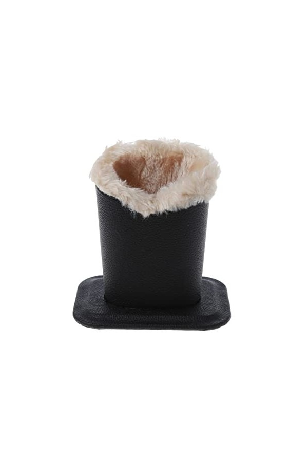 MOOWI Présentoir de lunettes Puce Titulaire de lunettes de soleil porte-lunettes en cuir avec doublure en peluche douce Porte