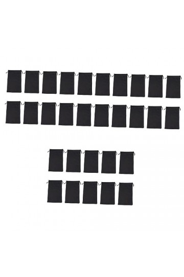 Sosoport 75 Pièces Pochette Pour Lunettes De Soleil Sac De Rangement De Voyage Pour Lunettes Vintage Pochette Pour Lunettes D