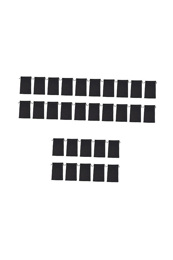 Sosoport 75 Pièces Pochette Pour Lunettes De Soleil Sac De Rangement De Voyage Pour Lunettes Vintage Pochette Pour Lunettes D