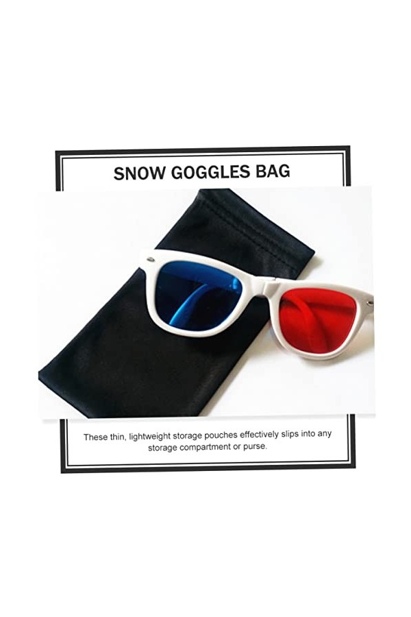 Sosoport 75 Pièces Pochette Pour Lunettes De Soleil Sac De Rangement De Voyage Pour Lunettes Vintage Pochette Pour Lunettes D