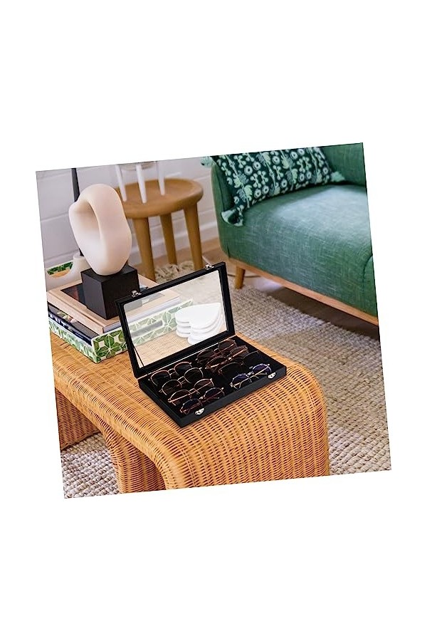 GALPADA Nerveux Lunettes De Soleil Organisateur Organisateur De Stockage À Lunettes Lunettes Lunettes De Soleil Cadre Mignon 