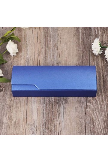 CLSMYLFB Boîte de rangement pour lunettes de soleil - Bleu brossé