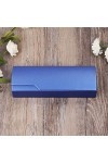 CLSMYLFB Boîte de rangement pour lunettes de soleil - Bleu brossé