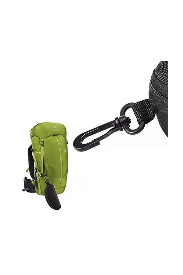 GALSOR Étui à lunettes pliable triangulaire Grand étui à lunettes de soleil eva anti-écrasement coque darachide crochet zip 