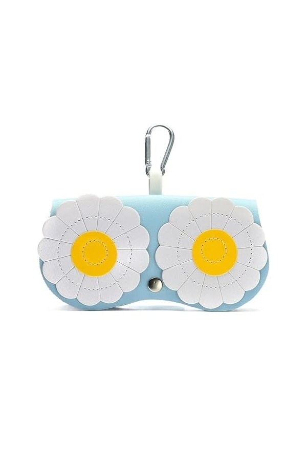 HEIMP Sac à Lunettes Mignon étui à Lunettes Ins boîte à Lunettes de Soleil Portable Portable Stockage Lunettes de Soleil Hous