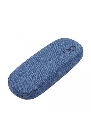 HEIMP Étui à Lunettes Coque Dure Tissus de Lin étuis à Lunettes Couverture de Protection for Hommes Femmes Lunettes de Soleil