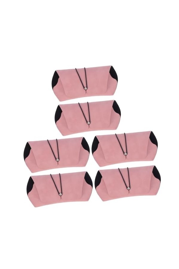 SOIMISS 6 Pcs Boîte De Rangement De Lunettes De Soleil Brassards En Cuir Lunettes De Soleil Pour Femmes Lunettes De Soleil Vi