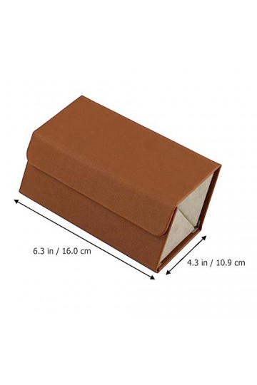 Cabilock Organisateur De Lunettes De Soleil 4 Pièces Avec 2 Fentes Étui À Lunettes De Voyage Mallette De Rangement Portable P