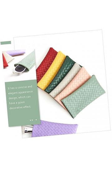 Beaupretty 15 Pcs Lunettes Sac Lunettes De Soleil Pour Lunettes Lunettes De Soleil De Mode Organisateur En Cuir Lunettes De S