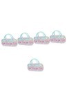 SOIMISS 5 Pièces Étui À Lunettes Portable Créatif Pour Enfants Sac De Maquillage Portable Lunettes À Shot En Verre Étui À Lun