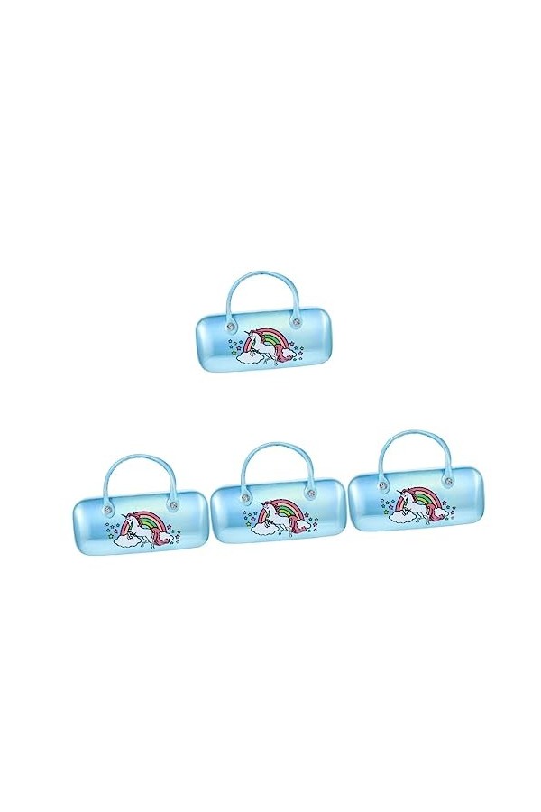 NUOBESTY 5 Pièces à Lunettes Pochette Portable Pour Lunettes De Soleil Sac à Lunettes Pochette à Lunettes De Rangement Pour L