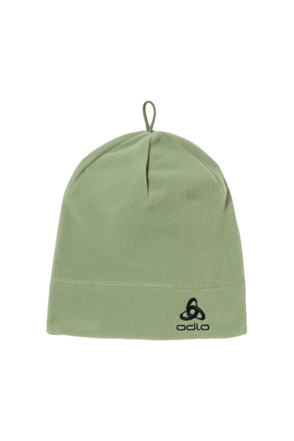 Odlo Micropolaire Warm Eco Bonnet, Vert, Taille Unique Mixte