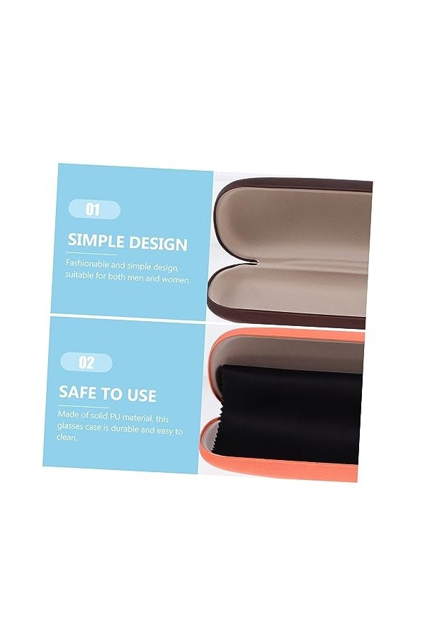 SOLUSTRE 1 Ensemble Étui Organisateur De Lunettes De Soleil Étuis À Lunettes Adulte Femmes Lunettes De Soleil Organisateur De