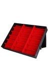Étuis de Rangement pour Lunettes de Soleil 18 grilles pour laffichage des Lunettes